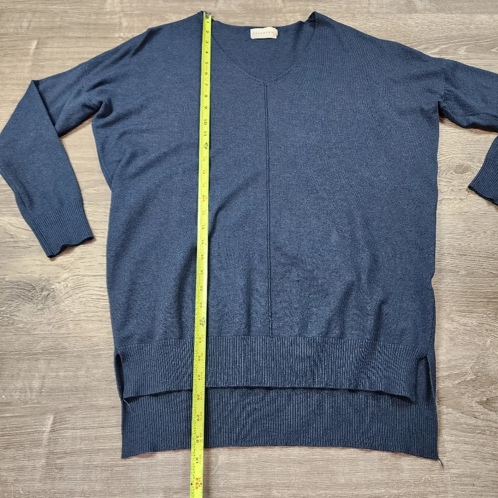 DREAMERS Dark Blue Super Soft Long Sleeve Pullover Sweater S / M